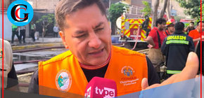 Alcalde exige frenar extorsiones tras incendio en fábrica en Comas