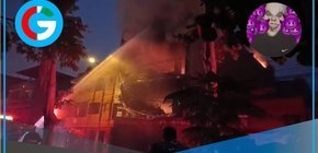 Extorsionadores detrás del incendio que arrasó almacén de colchones en Comas.