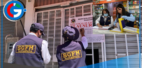 Clausuran nueve Farmacias en Paucarpata Arequipa