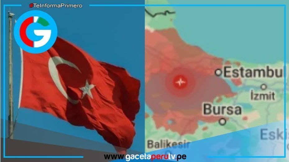 Fuerte terremoto de magnitud 6,2 sacude Estambul y regiones vecinas.