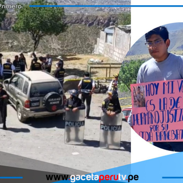 Capturan luego de 10 meses a asesino de joven en Arequipa