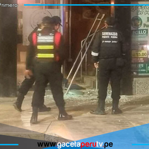 Detonan explosivo frente a conocida pollería Royal en madrugada