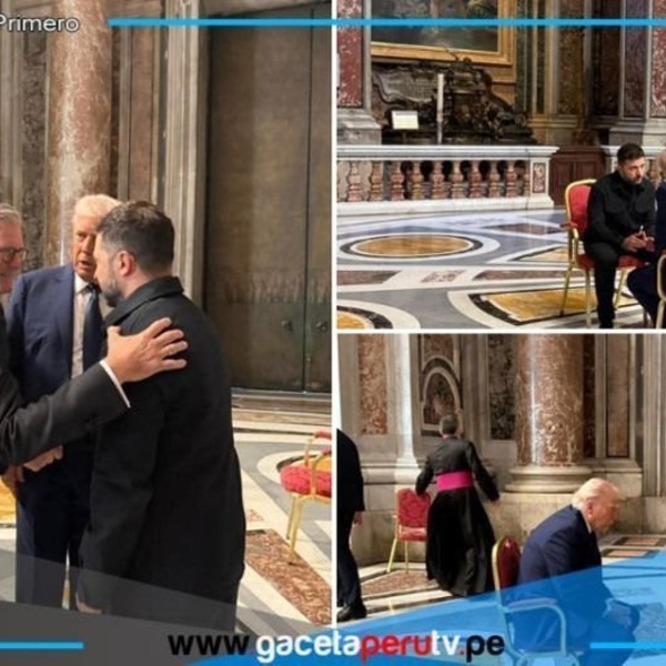 Donald Trump y Volodímir Zelenski sostuvieron un breve pero significativo encuentro durante el funeral del papa Francisco en la Plaza de San Pedro, en un contexto cargado de simbolismo y diplomacia internacional.
