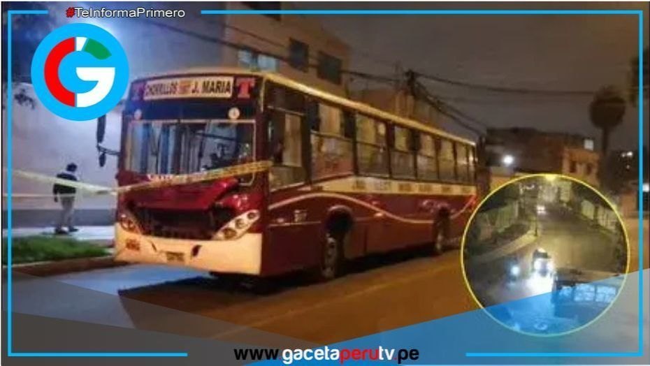 Nuevo ataque armado contra bus de Etusa en Chorrillos: delincuentes dispararon desde motocicleta.