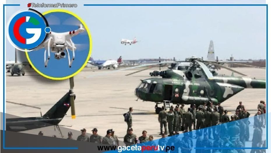 Interceptan dron espía que sobrevoló base aérea militar en Pisco
