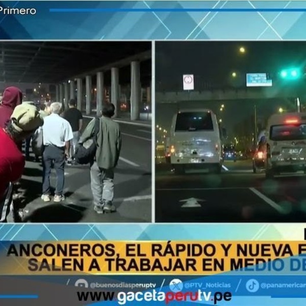 Lunes 7 de abril: transportistas paralizan Lima y confirman empresas que se suman al paro.
