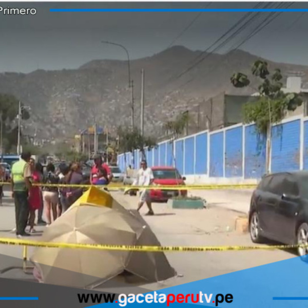 Joven es asesinado de una puñalada en el cuello cuando iba al mercado