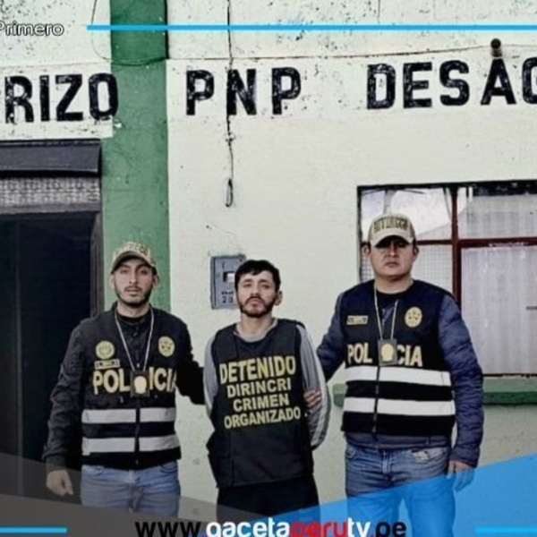 Capturan a 'El Italiano', sicario implicado en el crimen del cantante Paul Flores 