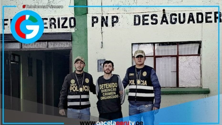 Capturan a 'El Italiano', sicario implicado en el crimen del cantante Paul Flores 
