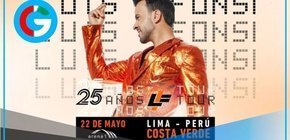 Luis Fonsi cantará en Lima sus éxitos de toda su carrera 