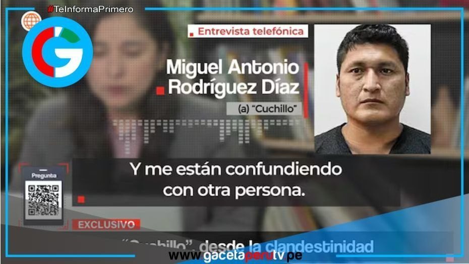 Alias ‘Cuchillo’ niega masacre y afirma inocencia desde paradero oculto 