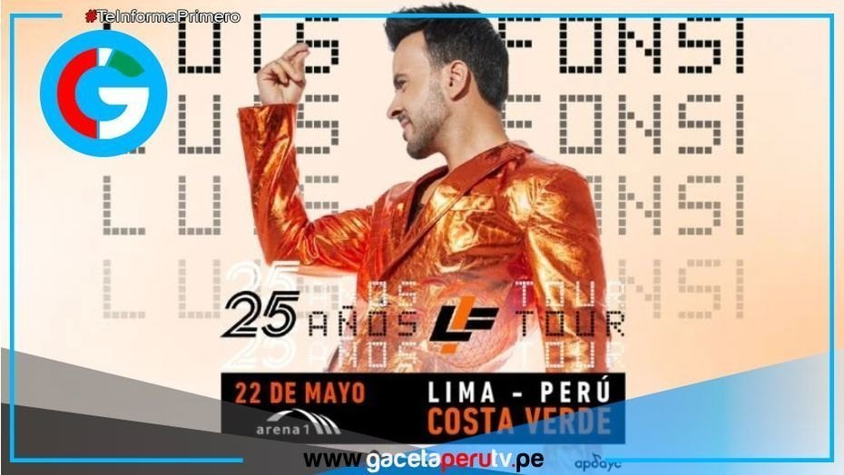 Luis Fonsi celebrará 25 años de carrera con un emotivo show en Lima 