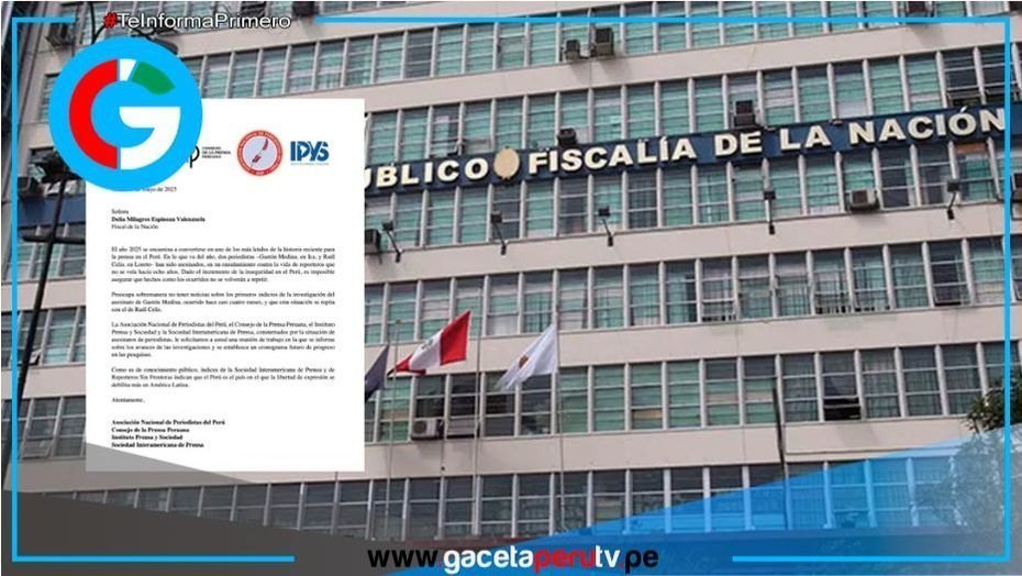 Organizaciones exigen reunión urgente tras crímenes contra comunicadores en Perú