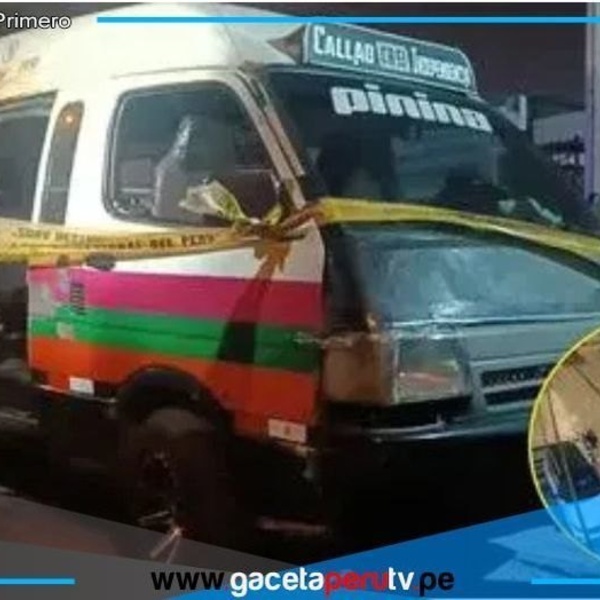 Menor de seis años muere tras ataque armado a combi en Independencia 