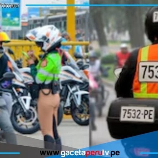  'Marcha Motera' para exigir la suspensión del decreto supremo que regula el uso de chalecos y restringe actividades de delivery en Lima y Callao.