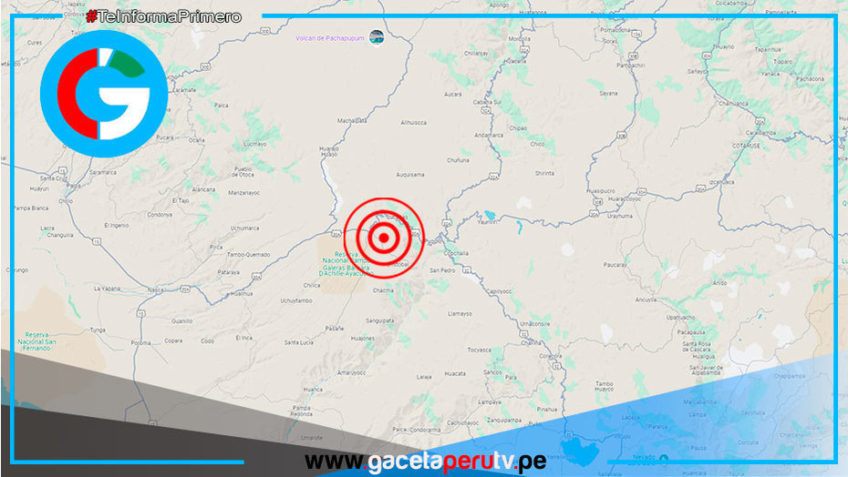Sismo de magnitud 6.0 remeció Ayacucho esta madrugada