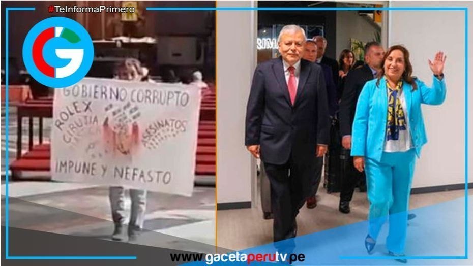Dina Boluarte evita declaraciones tras encuentro con papa León XIV