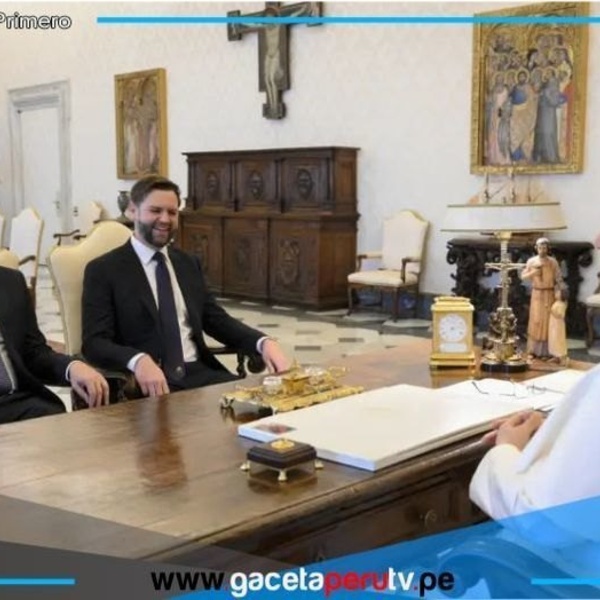León XIV y Vance impulsan solución negociada y respeto al derecho internacional 