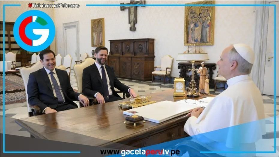 León XIV y Vance impulsan solución negociada y respeto al derecho internacional 