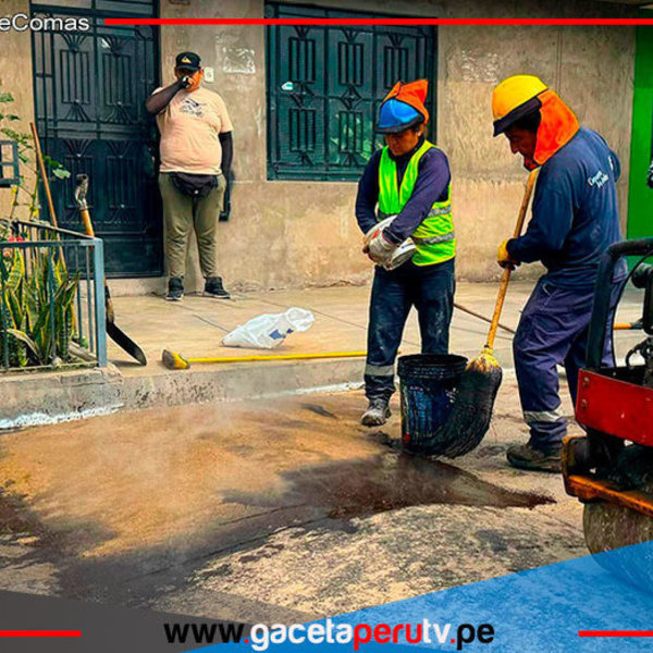 Municipalidad de Comas colocará gibas en colegios y condominios