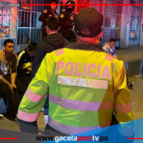 PNP y Serenazgo refuerzan seguridad con operativos nocturnos en Comas