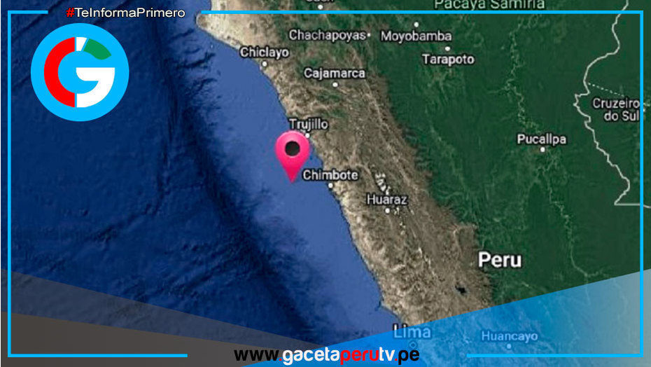 Sismo de magnitud 5.0 remeció costa norte del Perú