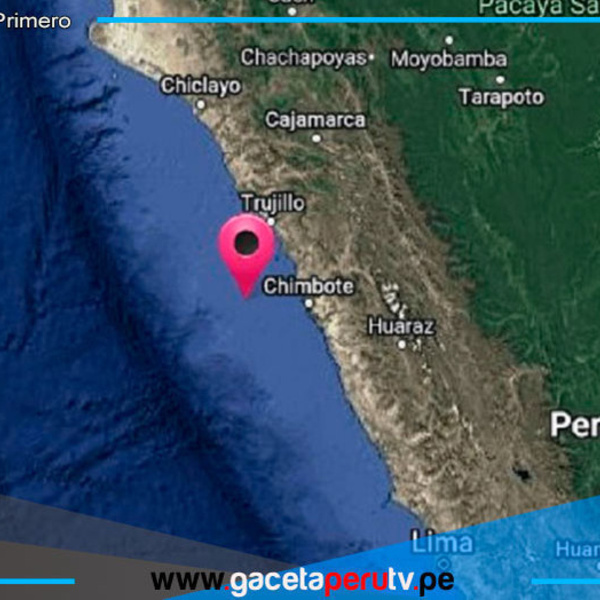 Sismo de magnitud 5.0 remeció costa norte del Perú
