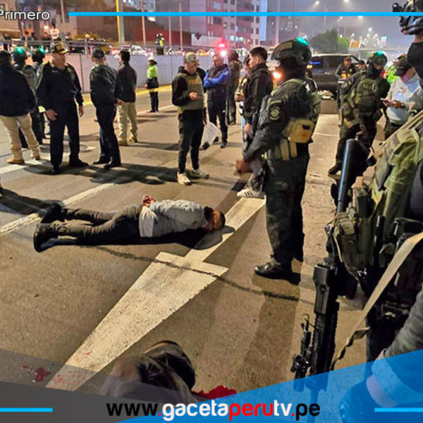 Dos delincuentes murieron tras enfrentamiento con la PNP en la madrugada
