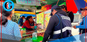 Comas retira ambulantes de la quinta zona Collique