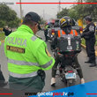 Municipio y Policía controlan uso de chalecos con placa en Comas