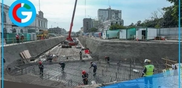 Avance del 70 % en Estación Central del Metro de Lima