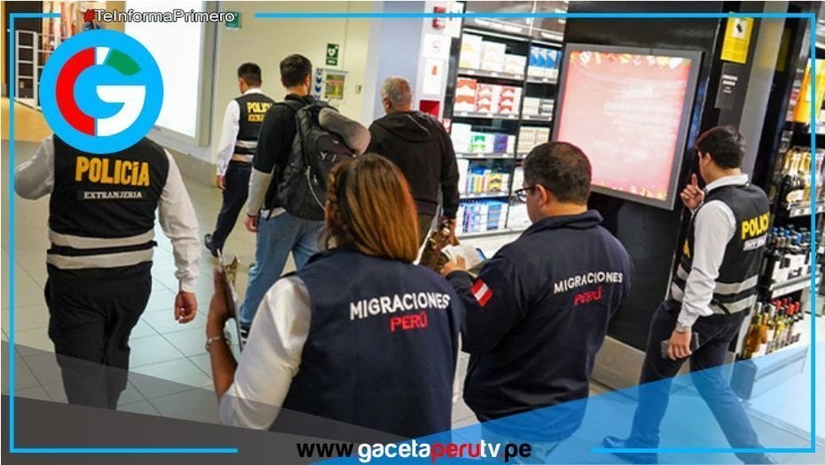 Perú refuerza control migratorio en aeropuerto Jorge Chávez con 900 inadmisiones 
