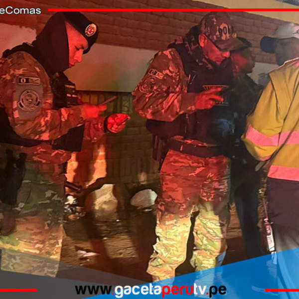 Comas refuerza patrullajes nocturnos con apoyo policial constante