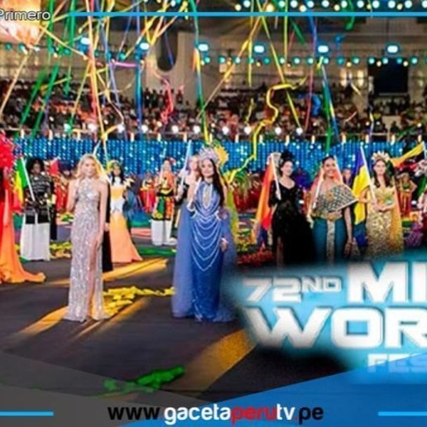 Staisy Huamansisa representa al Perú en la final de Miss Mundo 2025 