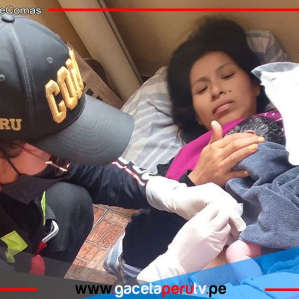 Serenos de Comas salvan a madre y bebé en parto
