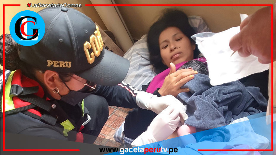 Serenos de Comas salvan a madre y bebé en parto