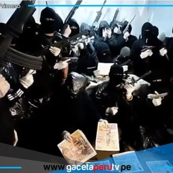 Difunden video de banda criminal que lanza amenazas contra Policía 
