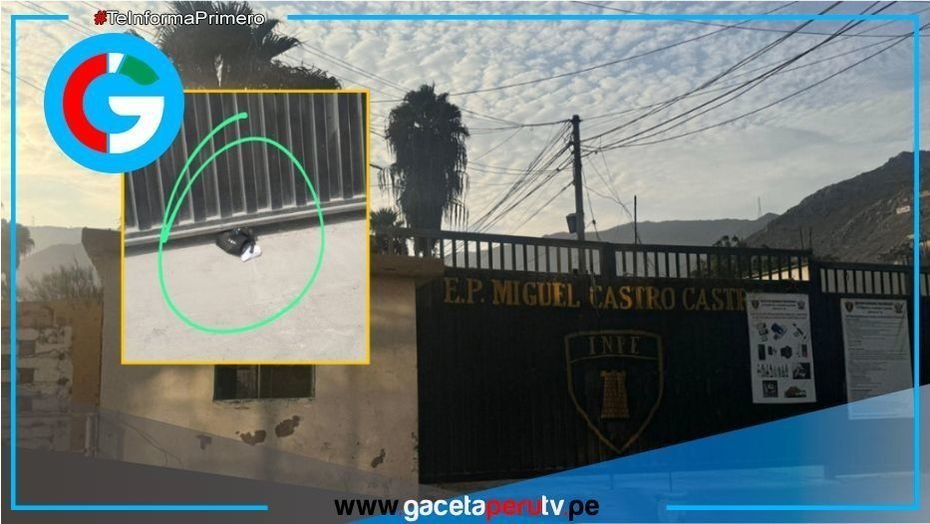 Encuentran explosivo y carta extorsiva en penal Castro Castro