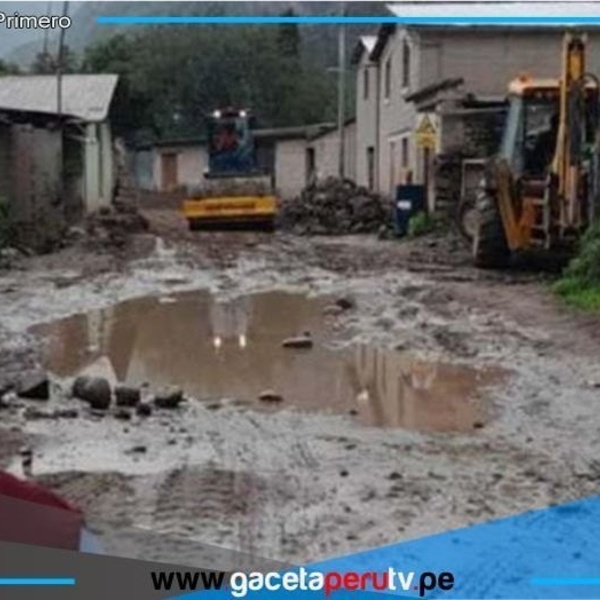 Gobierno prorroga estado de emergencia en Lima y otras cuatro regiones por intensas lluvias 