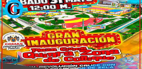 Comas inaugura moderno espacio deportivo en quinta zona