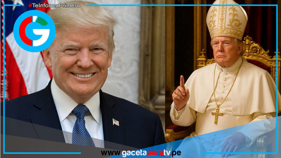 Presidente de EE.UU. publica imagen como papa días antes del cónclave