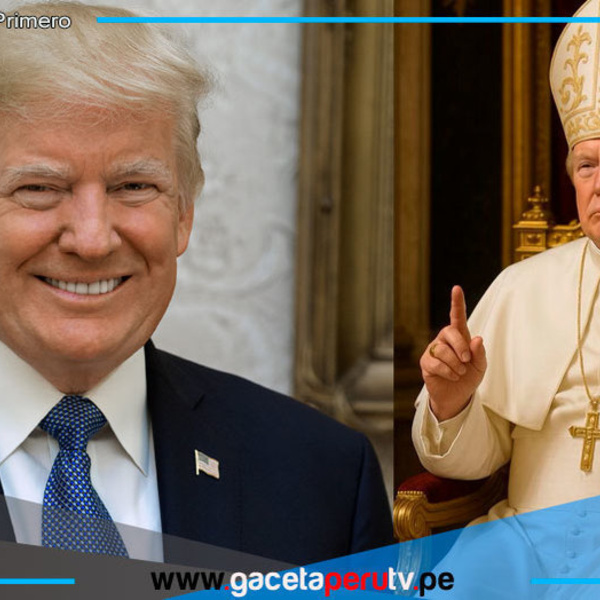 Presidente de EE.UU. publica imagen como papa días antes del cónclave