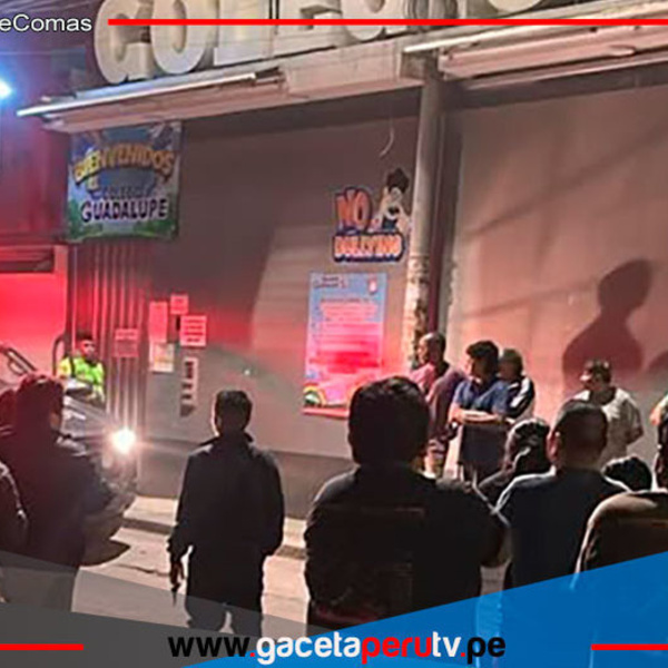 Explosivos detonaron dentro de colegio Guadalupe en Comas