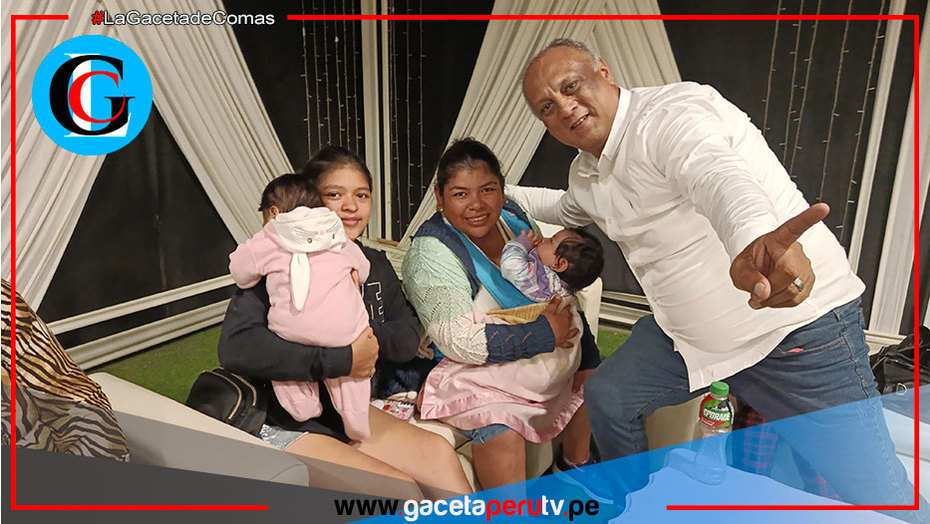 Candidato Richard Arroyo agasaja madres comeñas con regalos y baile
