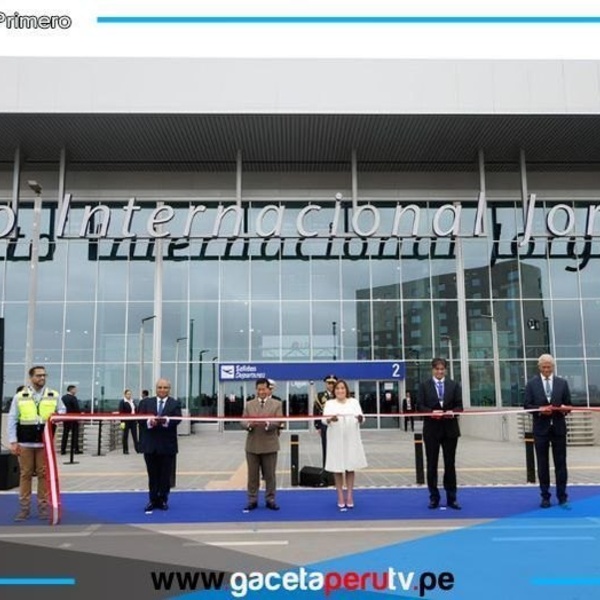 Dina Boluarte inaugura el nuevo Aeropuerto Internacional Jorge Chávez que operará desde el 1 de junio 