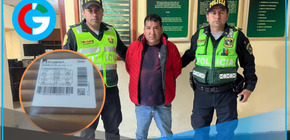 PNP detiene a sujeto con 312 cartuchos de dinamita