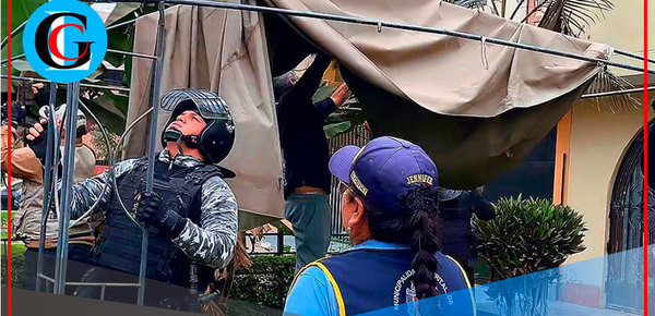 Municipalidad de Comas notifica a vecinos por invadir vía pública