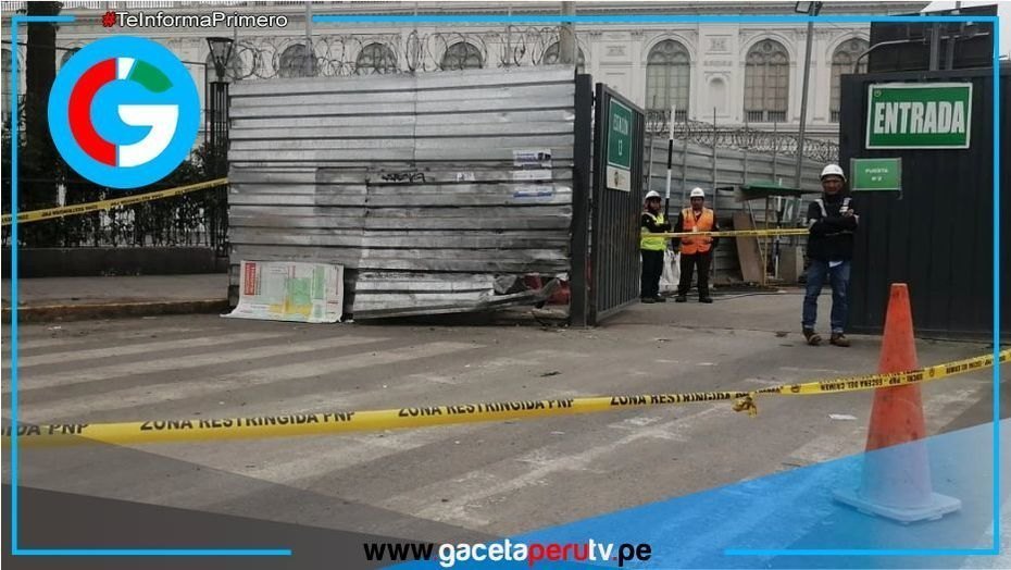 Explosivo estalla en construcción de Estación Central del Metro limeño