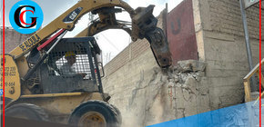 Municipio elimina construcciones ilegales en pasaje de San Gabriel Comas