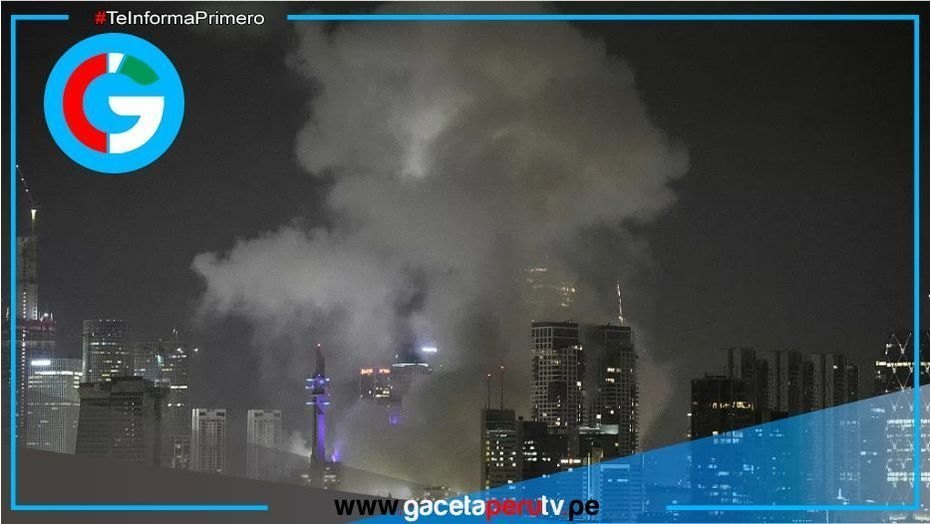  Irán bombardea zonas centrales de Israel con nueva ofensiva aérea 